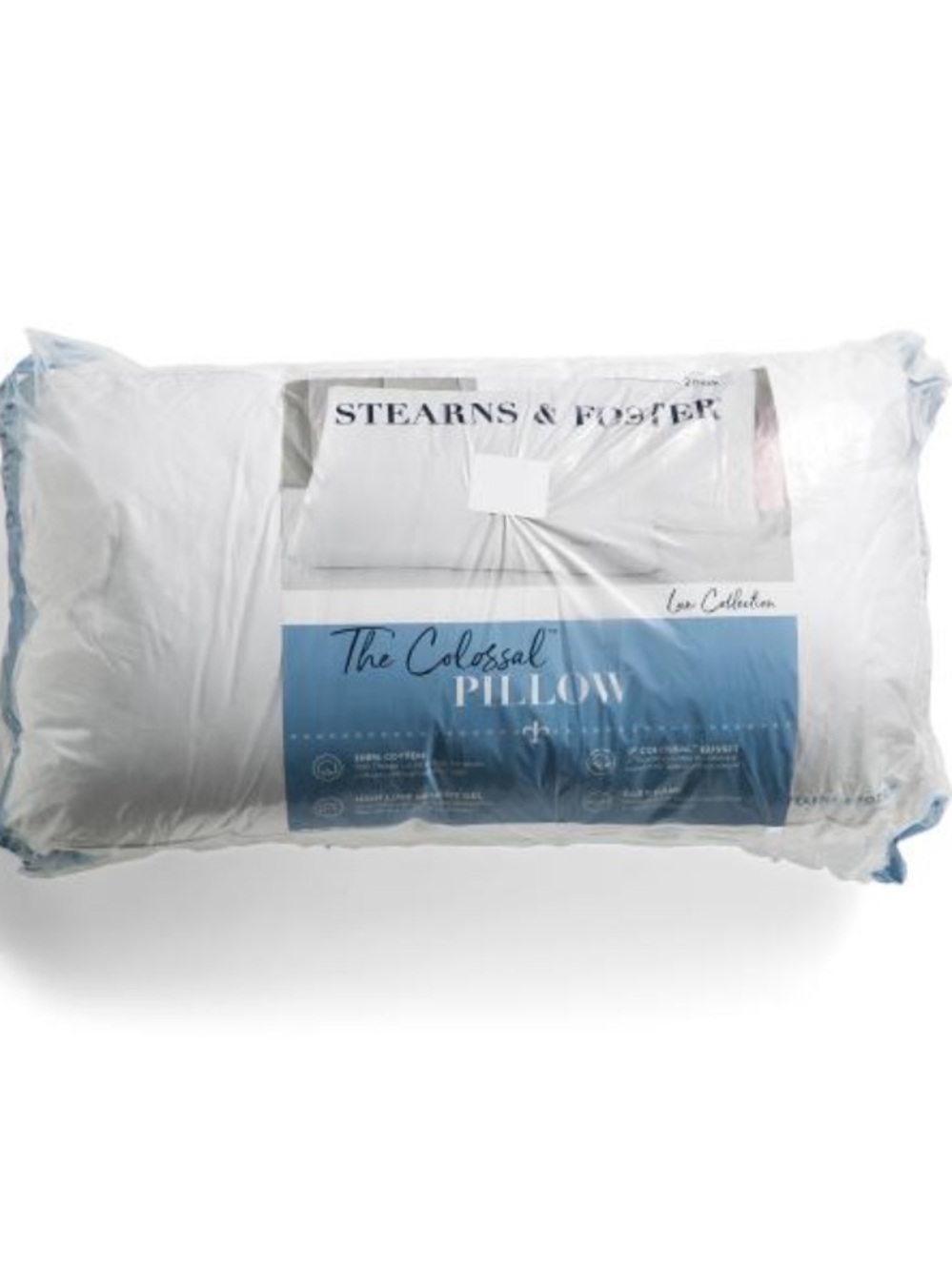 STEARNS & Foster 300tc The Colossal Pillow -2Pk